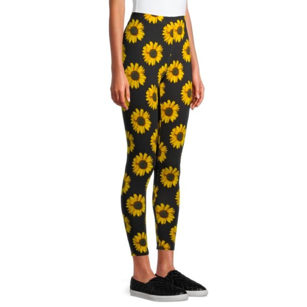 NO BOUNDARIES | Sunflower Leggings Sz M